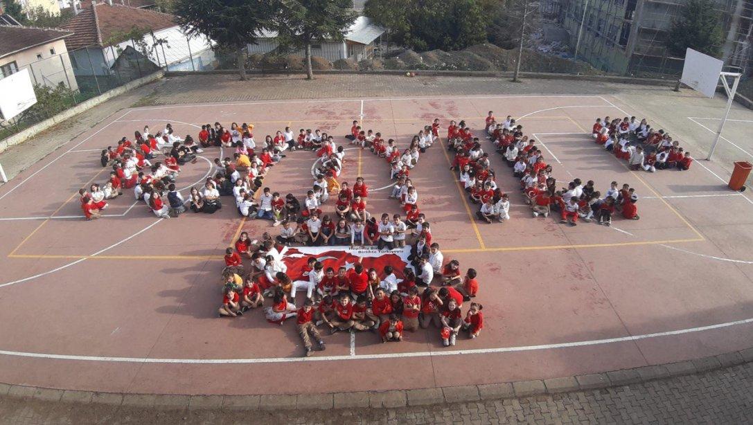 Okullarımızda Cumhuriyetimizin 100. Yılı Çoşkuyla Kutlanıyor