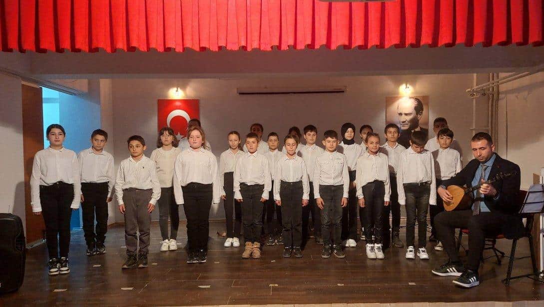 GENAP Müziğin Ritmi kapsamında İlçemiz 75. Yıl Ortaokulu konser dinletisi düzenledi.