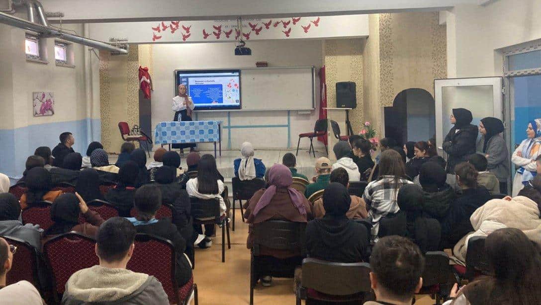 İlçemiz BİST Anadolu İmam Hatip Lisesinden GENAP Kariyer Günleri Etkinliği